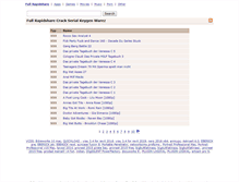 Tablet Screenshot of fullrapidshare.com